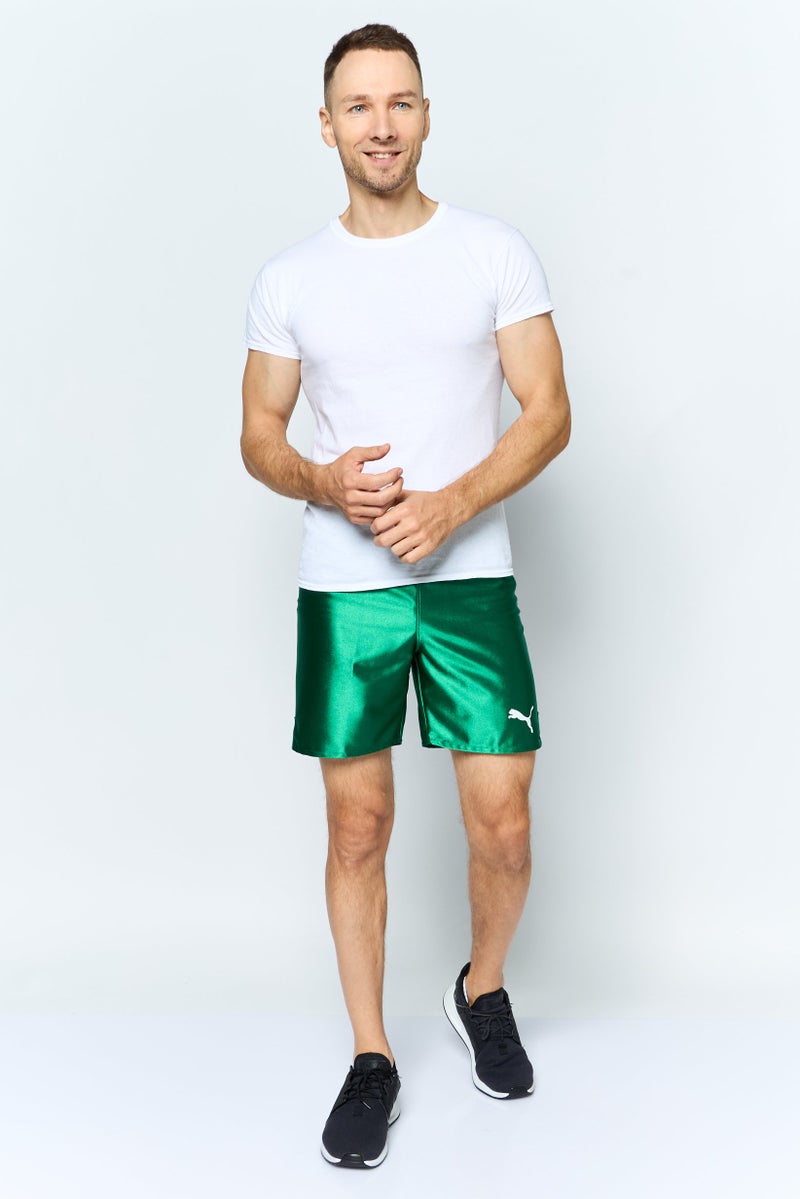 PUMA Men Sportswear Fit Drawstring Running Shorts, Green - Image 2